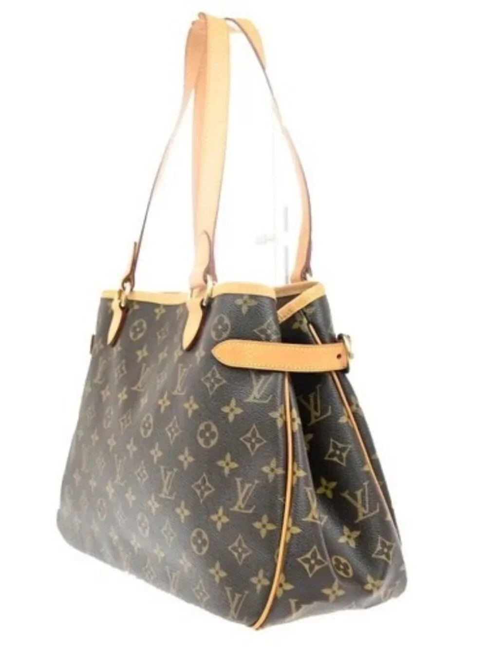 LOUIS VUITTON Batignolles Horizontal Shoulder Bag Monogram Brown M51154 29MA446 - Picture 3 of 16